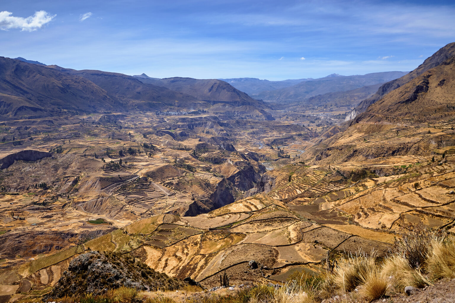 Valley of Colca River, Peru